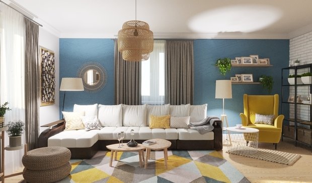 Фото из портфолио Гостиная – фотографии дизайна интерьеров на INMYROOM