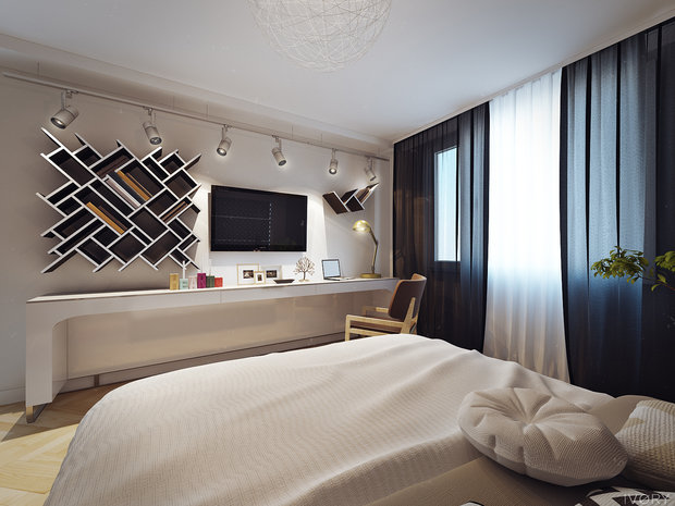 Фото из портфолио Квартира в Москве ,65 м.кв. – фотографии дизайна интерьеров на INMYROOM