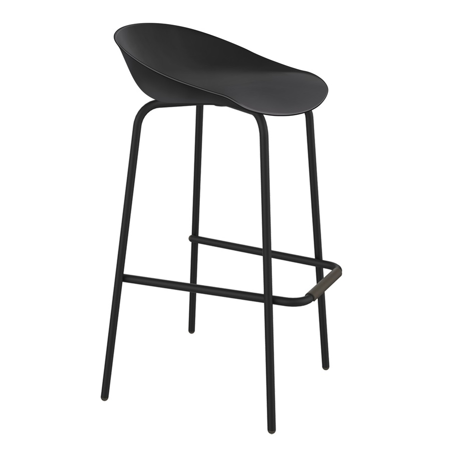 Барный стул Marco черного цвета