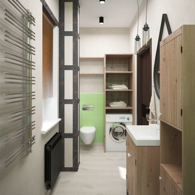 Фото из портфолио Коттедж в стиле лофт – фотографии дизайна интерьеров на INMYROOM