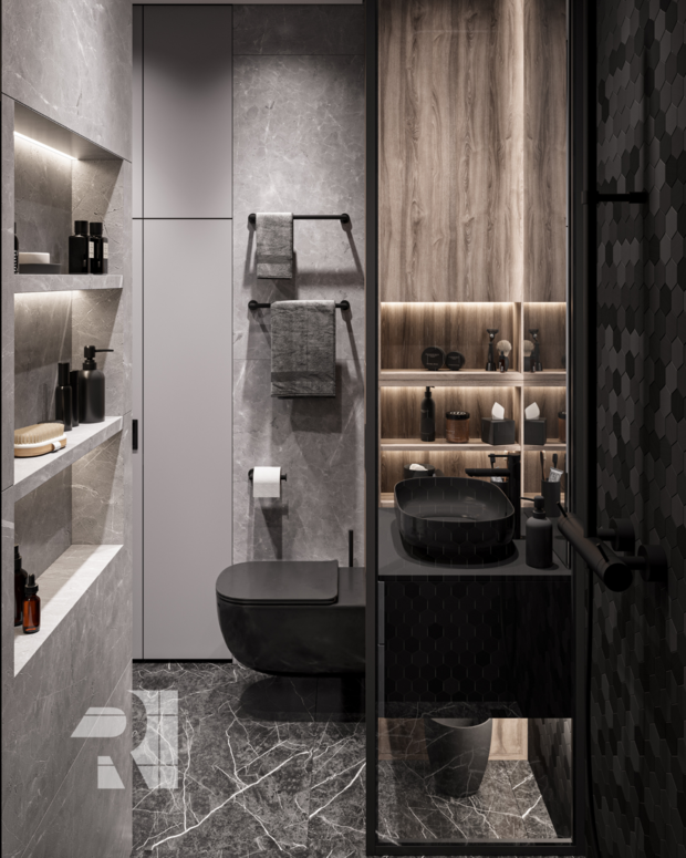 Фото из портфолио Евродвушка в современном стиле – фотографии дизайна интерьеров на INMYROOM