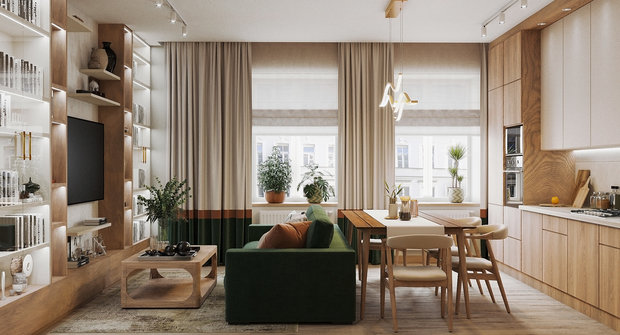 Фото из портфолио Квартира на Невском – фотографии дизайна интерьеров на INMYROOM