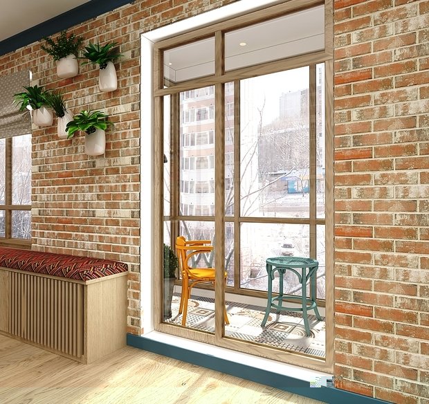 Фотография: Балкон в стиле Скандинавский, Квартира, Проект недели, Zi-Design Interiors – фото на INMYROOM