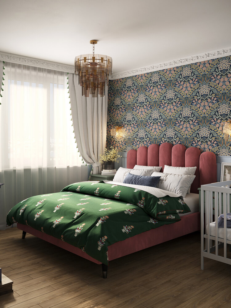 Фотография: Спальня в стиле Современный, Эклектика, Квартира, Проект дня, Санкт-Петербург, Ирина Собыленская, Панельный дом, 3 комнаты, 40-60 метров, 60-90 метров – фото на INMYROOM Фотография: Спальня в стиле Современный, Эклектика, Квартира, Проект дня, Санкт-Петербург, Ирина Собыленская, Панельный дом, 3 комнаты, 40-60 метров, 60-90 метров – фото на INMYROOM