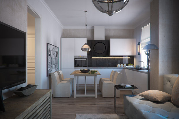 Фото из портфолио Легкость бытия – фотографии дизайна интерьеров на INMYROOM