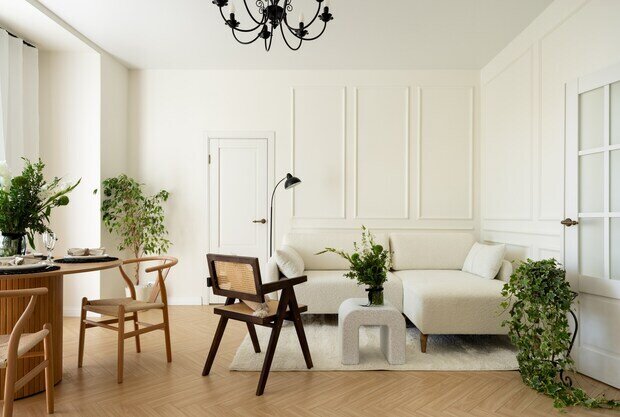 Фото из портфолио Сталинка 62.9 кв.м – фотографии дизайна интерьеров на INMYROOM