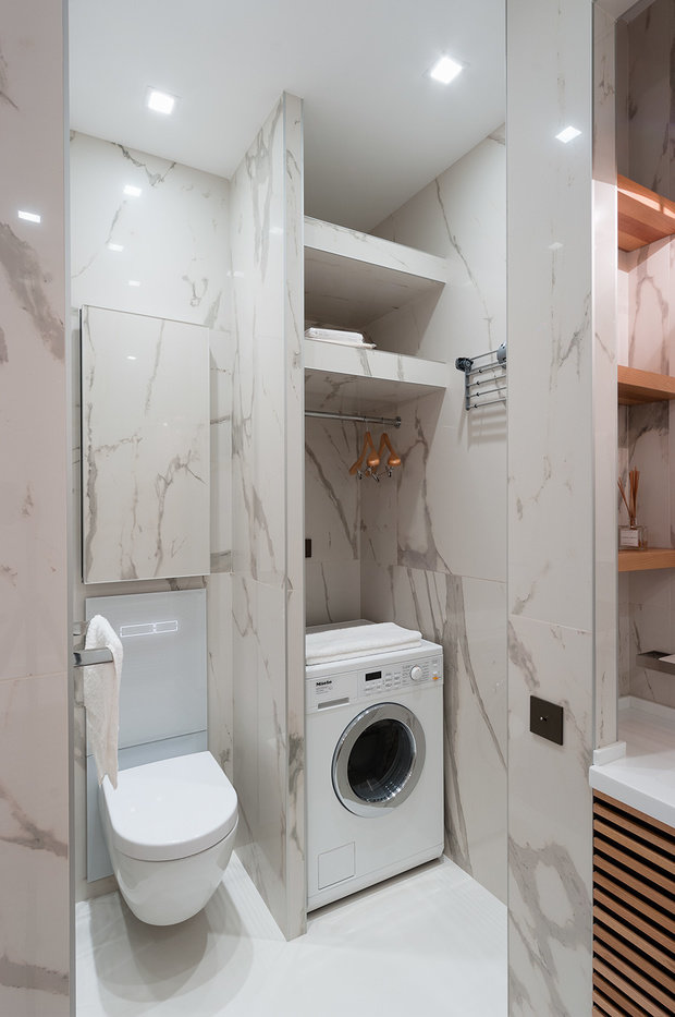 Фото из портфолио 115 метров над городом – фотографии дизайна интерьеров на INMYROOM
