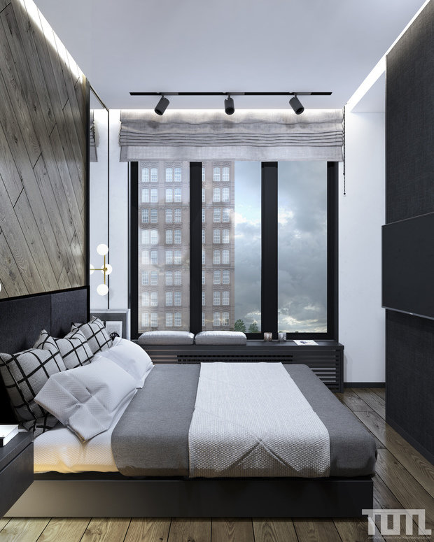 Фото из портфолио Монохромный минимализм – фотографии дизайна интерьеров на INMYROOM