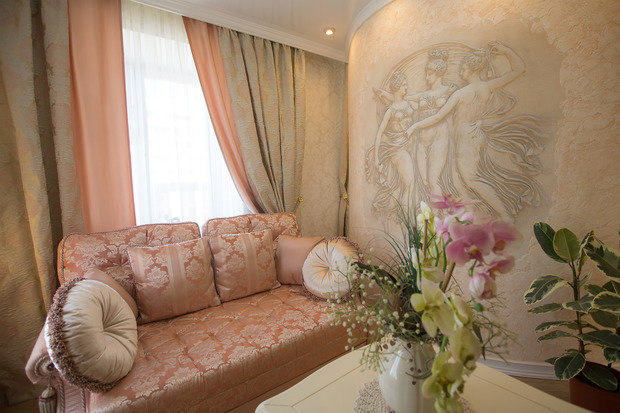 Фото из портфолио Роскошная классика – фотографии дизайна интерьеров на INMYROOM