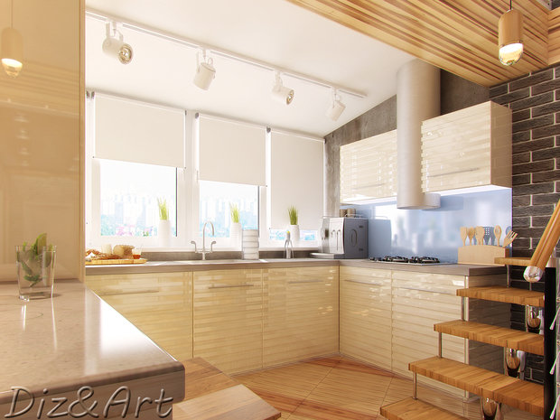 Фото из портфолио Над городом – фотографии дизайна интерьеров на InMyRoom.ru