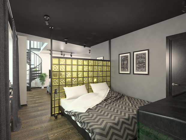 Фотография: Спальня в стиле Современный,  – фото на INMYROOM