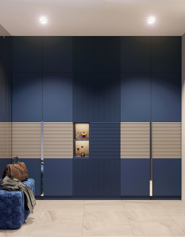 Фотография: Прихожая в стиле Современный, Квартира, Студия, Проект недели, Москва, 1 комната, 40-60 метров, Оксана Дьяпич – фото на INMYROOM