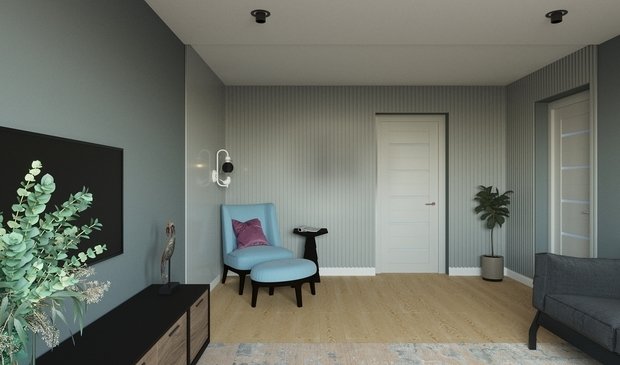 Фото из портфолио Гостиная, г. Сочи – фотографии дизайна интерьеров на INMYROOM