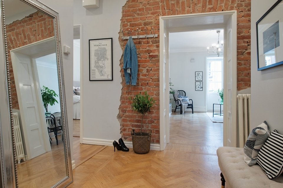 Фотография: Прихожая в стиле Скандинавский, Аксессуары, Декор, Мебель и свет, Советы, Белый, белая комната, идеи для белой прихожей – фото на INMYROOM