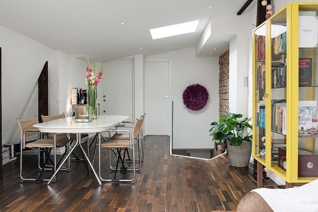 Фото из портфолио Двухуровневая квартира в Швеции – фотографии дизайна интерьеров на INMYROOM