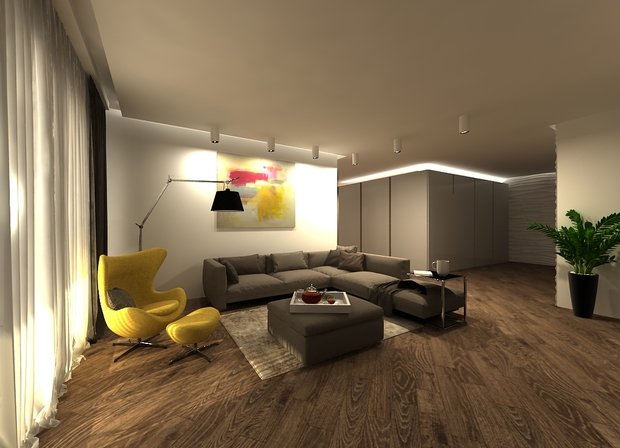 Фото из портфолио Проект квартиры в Уфе – фотографии дизайна интерьеров на INMYROOM