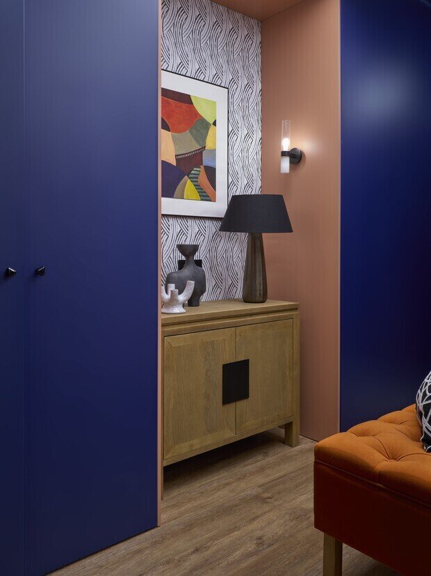 Фотография: Прихожая в стиле Современный, Эклектика, Квартира, Проект дня, Москва, 3 комнаты, 60-90 метров, Анна Тарасова, Варвара Пономарева – фото на INMYROOM