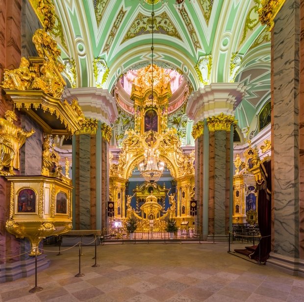 Фото из портфолио Петропавловский собор – фотографии дизайна интерьеров на InMyRoom.ru