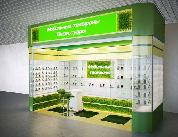 Фото из портфолио бутик продажи мобильных телефонов и акссесуаров – фотографии дизайна интерьеров на INMYROOM