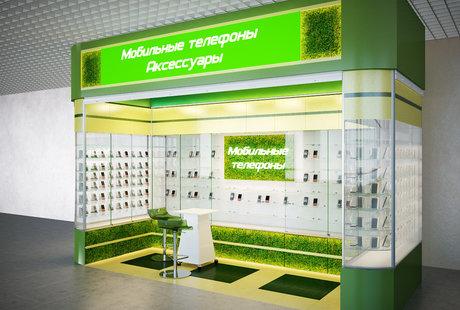 бутик продажи мобильных телефонов и акссесуаров