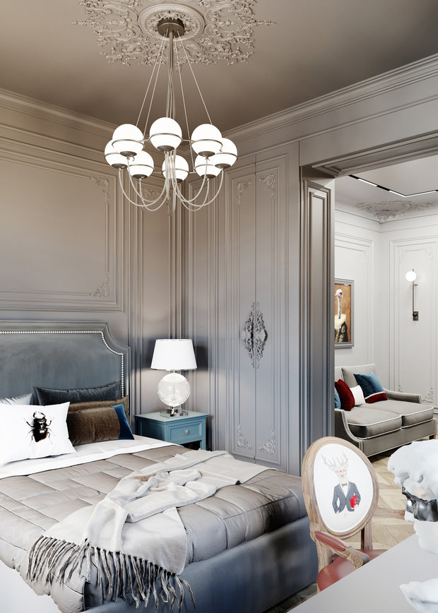 Фото из портфолио Проект "Бантики & Косички" – фотографии дизайна интерьеров на INMYROOM