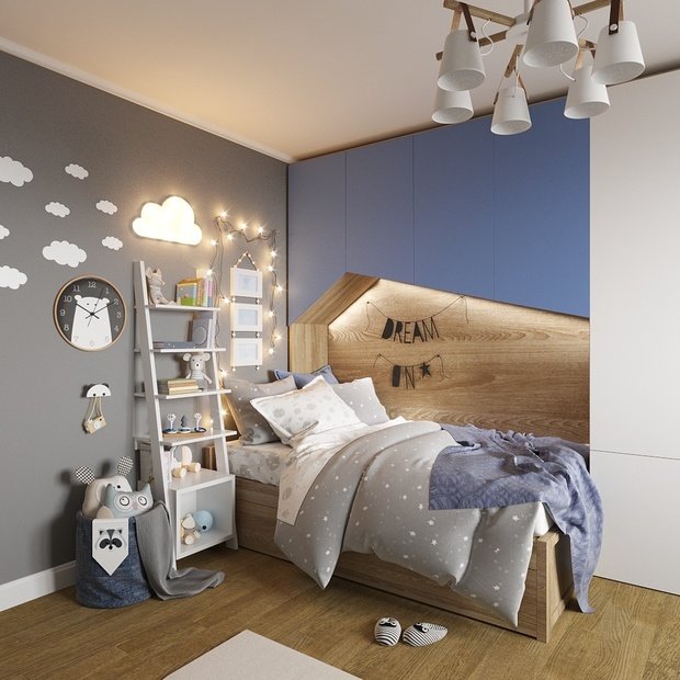 Фото из портфолио Детская комната – фотографии дизайна интерьеров на INMYROOM