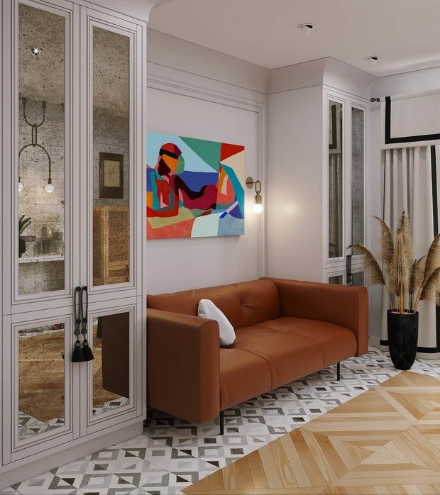 Фото из портфолио Фили 57м2 – фотографии дизайна интерьеров на INMYROOM