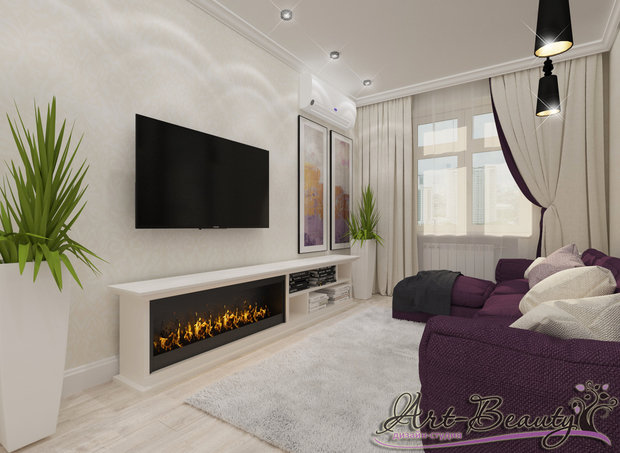 Фото из портфолио Сдержанность в серых тонах – фотографии дизайна интерьеров на INMYROOM