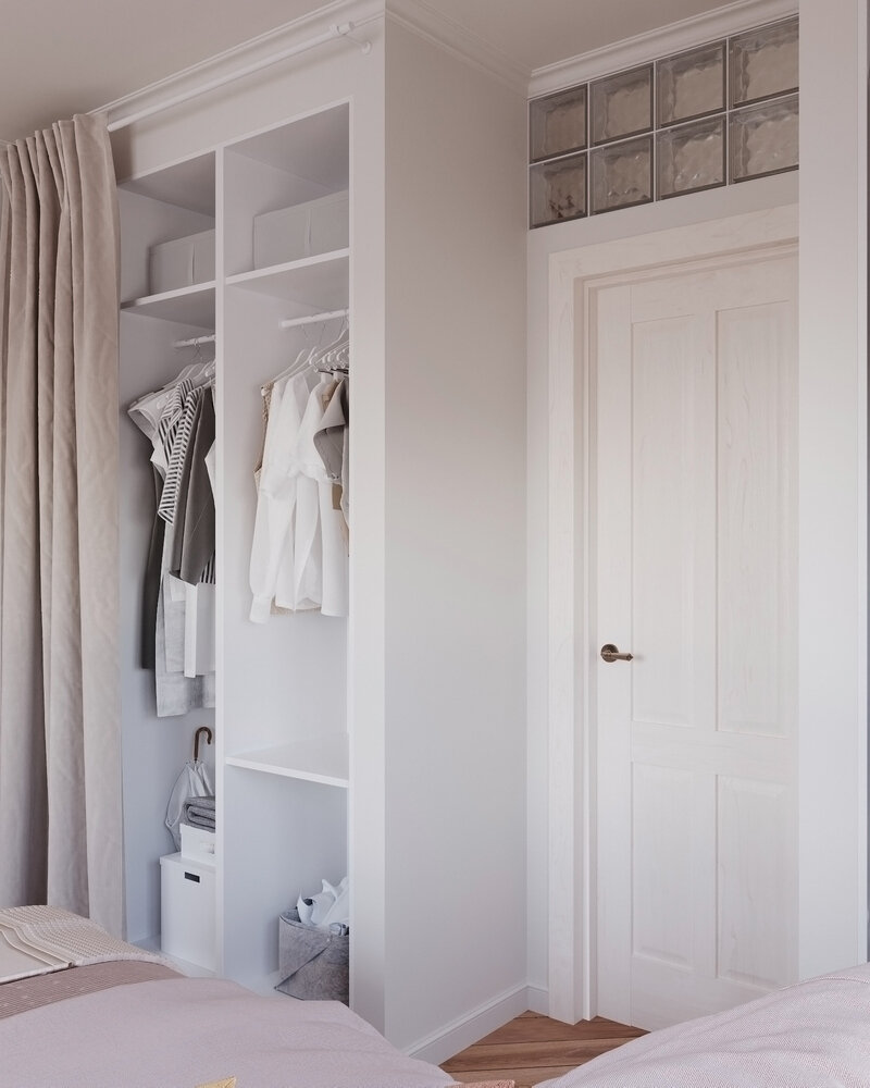 Фотография: Спальня в стиле Современный, Квартира, Проект дня, Санкт-Петербург, 3 комнаты, 60-90 метров, Анастасия Струве – фото на INMYROOM Фотография: Спальня в стиле Современный, Квартира, Проект дня, Санкт-Петербург, 3 комнаты, 60-90 метров, Анастасия Струве – фото на INMYROOM