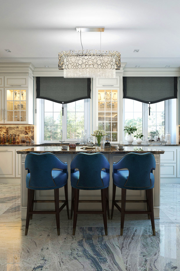 Фото из портфолио В духе американской классики – фотографии дизайна интерьеров на INMYROOM