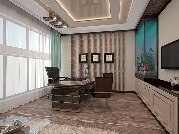 Фото из портфолио Офис. – фотографии дизайна интерьеров на INMYROOM