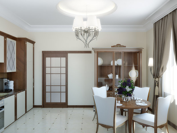 Фото из портфолио Коттедж в Троицке – фотографии дизайна интерьеров на INMYROOM