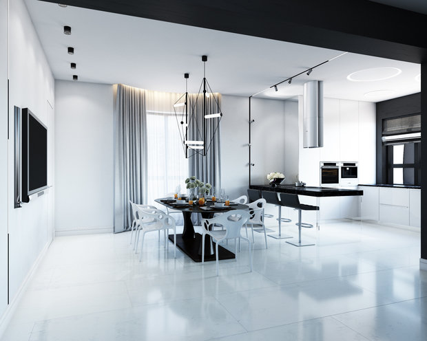 Фото из портфолио ДИЗАЙН ДОМА В СТИЛЕ МИНИМАЛИЗМ – фотографии дизайна интерьеров на INMYROOM