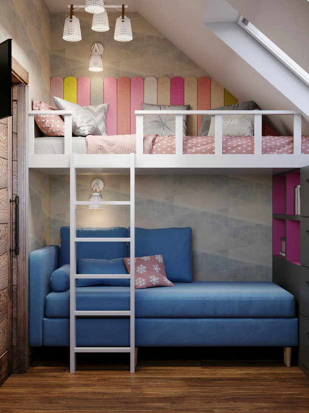 Фото из портфолио Дачный дом в стиле лофт – фотографии дизайна интерьеров на INMYROOM