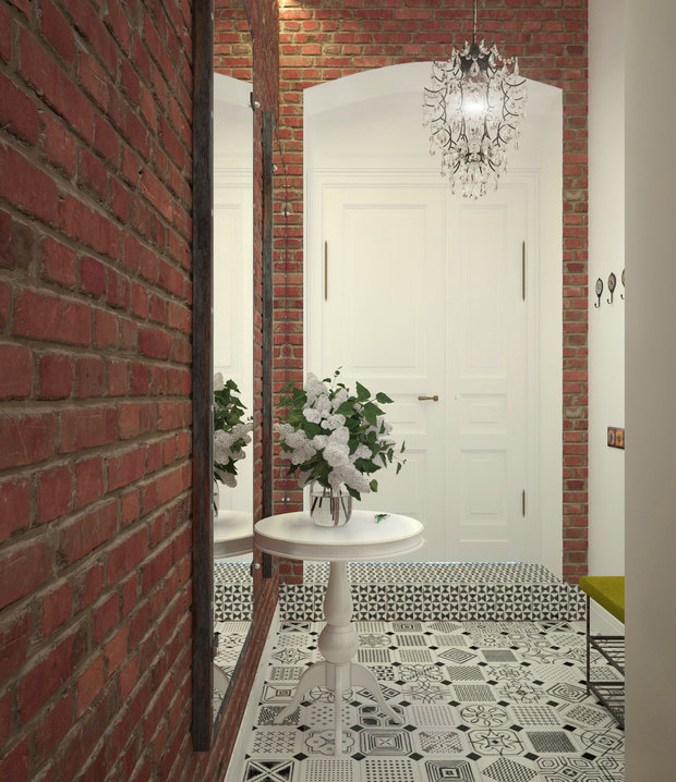 Фотография: Прихожая в стиле Скандинавский – фото на INMYROOM