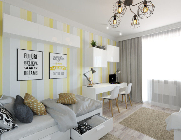 Фото из портфолио Детская – фотографии дизайна интерьеров на INMYROOM
