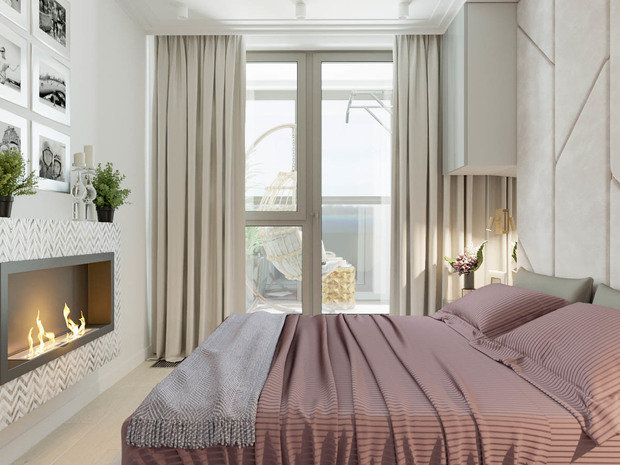 Фото из портфолио Апартаменты в ЖК Авиапарк – фотографии дизайна интерьеров на INMYROOM