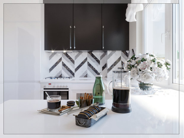 Фото из портфолио Квартира "Интроверт House" – фотографии дизайна интерьеров на INMYROOM