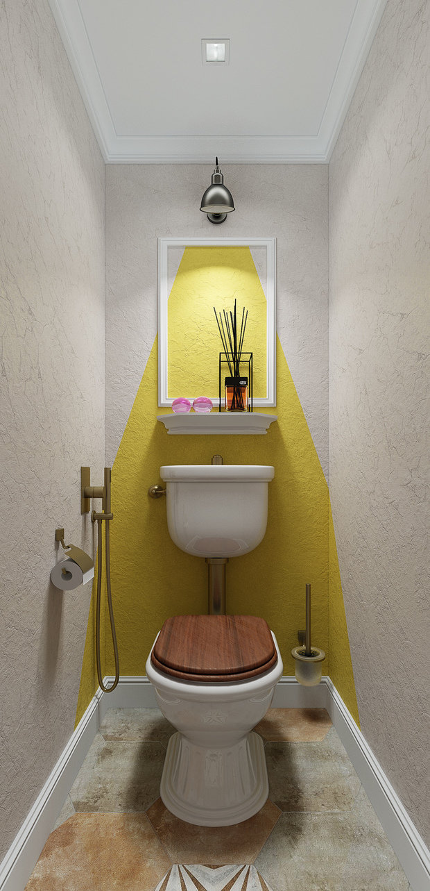 Фото из портфолио Двухкомнатная квартира в Москве в стиле фьюжн – фотографии дизайна интерьеров на INMYROOM