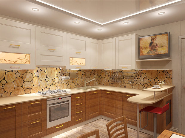 Фотография: Кухня и столовая в стиле Современный, Эко – фото на INMYROOM