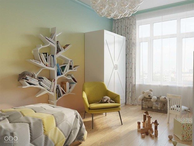 Фото из портфолио Весенняя гамма – фотографии дизайна интерьеров на INMYROOM