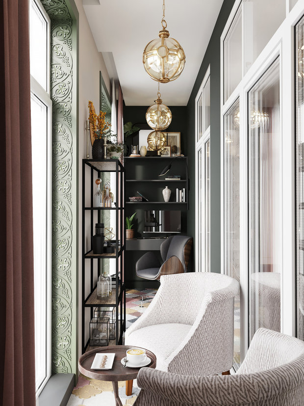 Фото из портфолио Дизайн-проект квартиры в ЖК Зиларт – фотографии дизайна интерьеров на INMYROOM