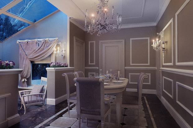 Фото из портфолио Звездный Шик – фотографии дизайна интерьеров на INMYROOM