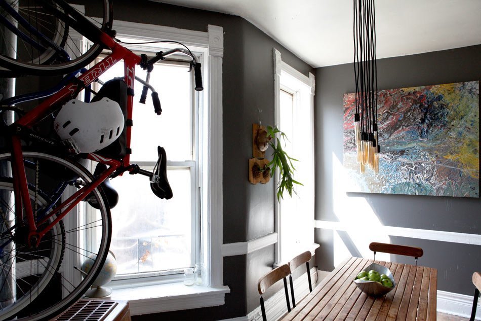 Фотография: Кухня и столовая в стиле Современный, Квартира, США, Дома и квартиры, Библиотека – фото на INMYROOM