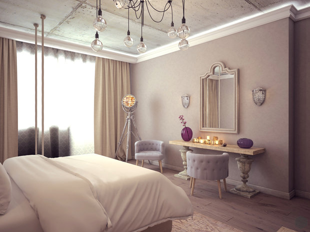 Фото из портфолио Квартира с качелей – фотографии дизайна интерьеров на INMYROOM