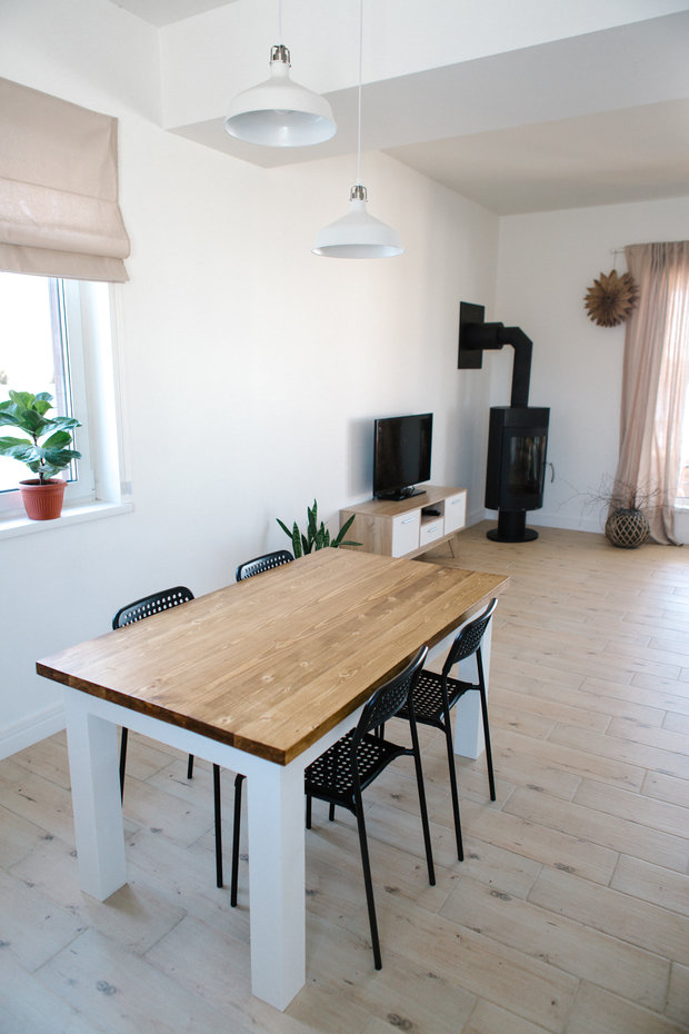 Фотография: Кухня и столовая в стиле Скандинавский, Ремонт на практике, построить дом, строительство дома – фото на INMYROOM