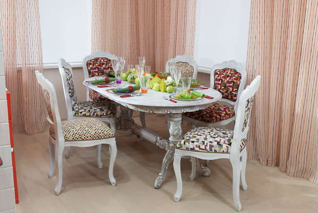 Фотография: Кухня и столовая в стиле Прованс и Кантри, Дом, Дома и квартиры – фото на INMYROOM