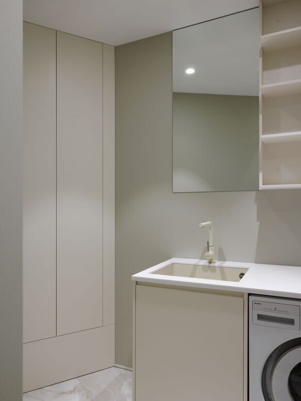 Фотография: Ванная в стиле Современный, Квартира, Проект дня, Санкт-Петербург, 3 комнаты, Более 90 метров, Елена Лебедева – фото на INMYROOM