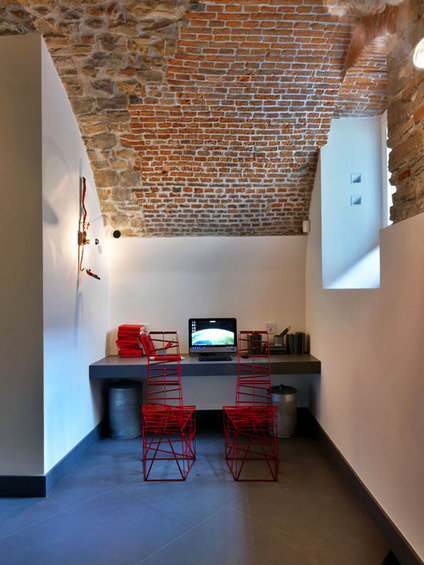 Фотография: Кабинет в стиле Лофт, Италия, Дома и квартиры, Городские места, Отель – фото на INMYROOM