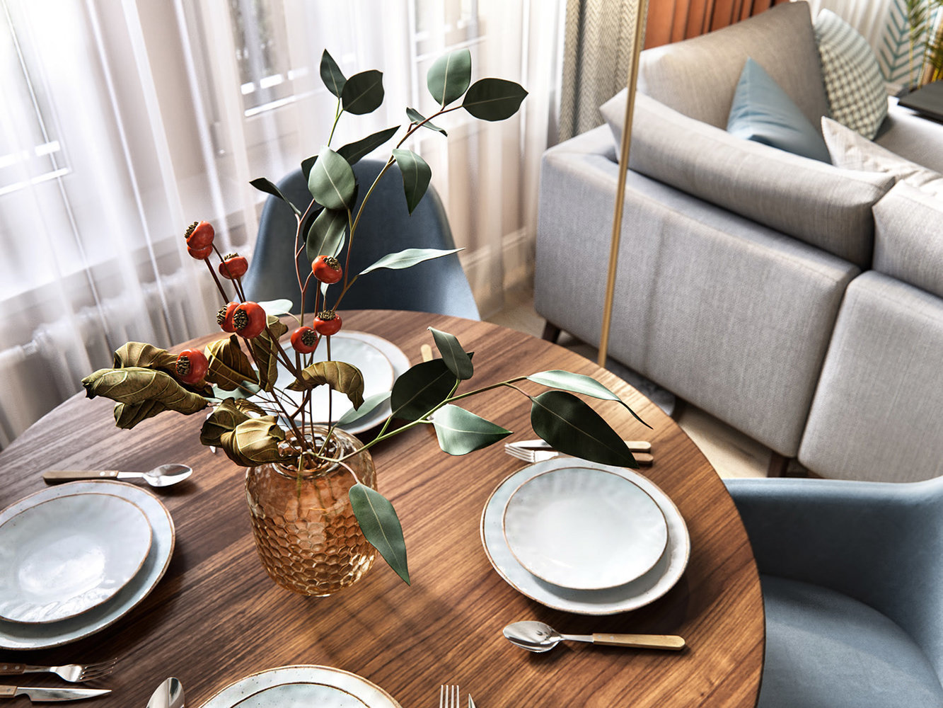 Фотография: Кухня и столовая в стиле Современный, Скандинавский, Квартира, Проект дня, Москва, 3 комнаты, 60-90 метров, Олег Минц – фото на INMYROOM Фотография: Кухня и столовая в стиле Современный, Скандинавский, Квартира, Проект дня, Москва, 3 комнаты, 60-90 метров, Олег Минц – фото на INMYROOM